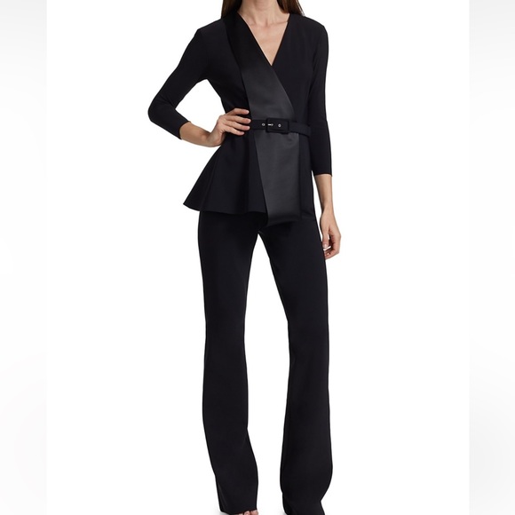 Chiara Boni La Petite Robe Kerolyn Stretch Jersey Jumpsuit 2 NWT - Picture 2 of 13